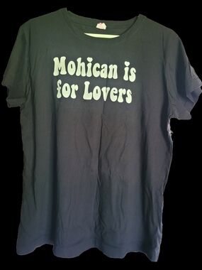 "Mohican is for Lovers" Black Graphic Tee